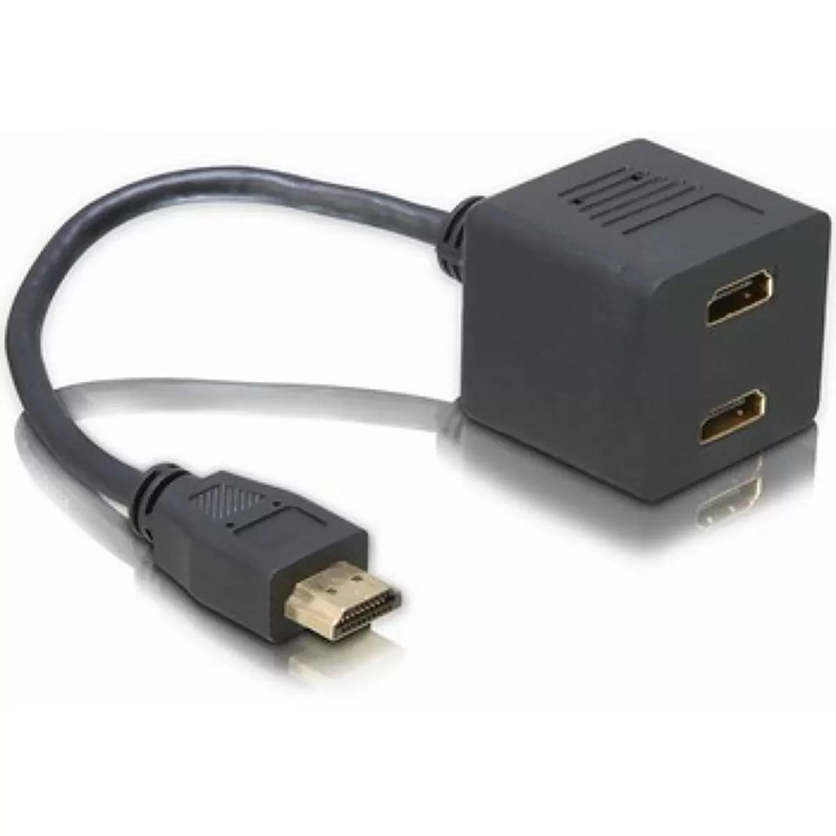 DELOCK Adap HDMI plug 2x HDMI jack