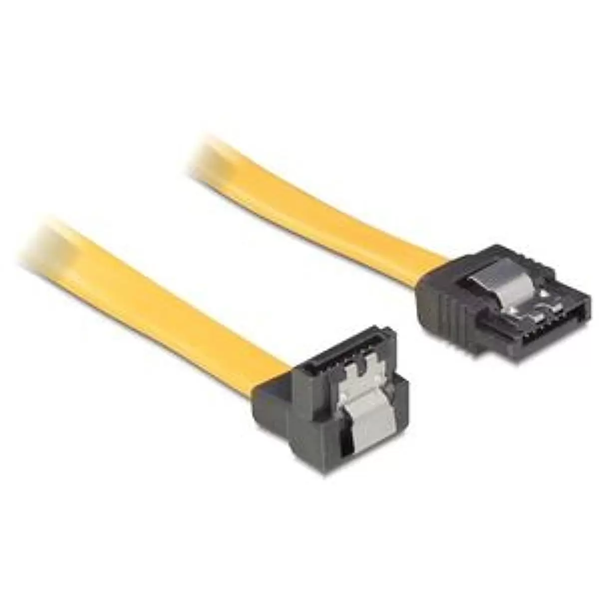 DELOCK Cable SATA 50cm down straight met