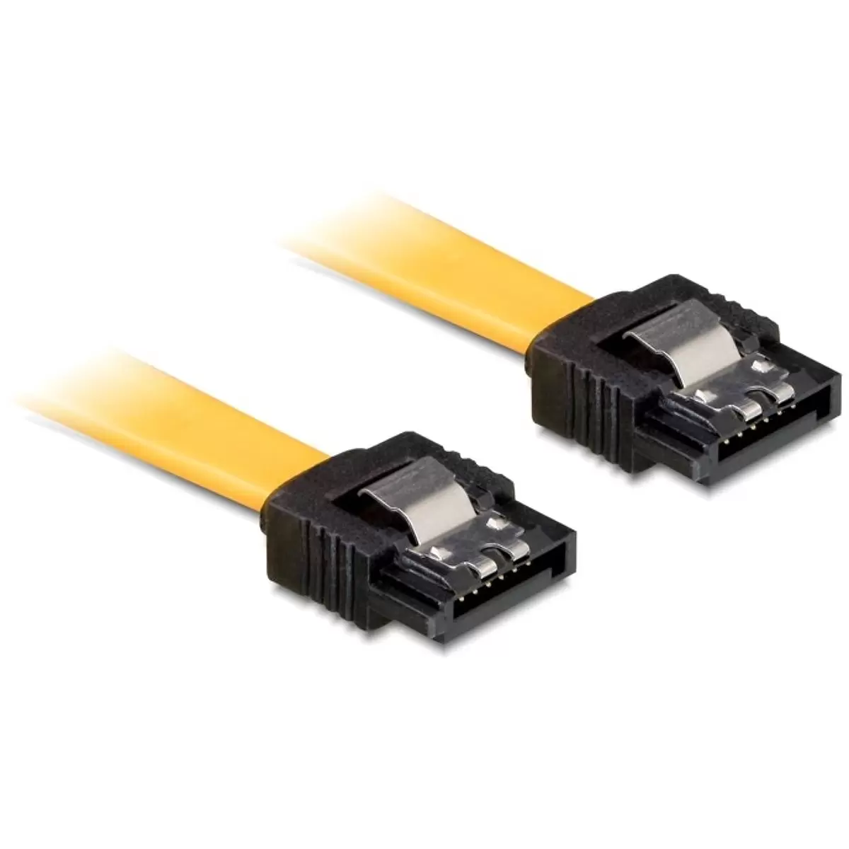 DELOCK Cable SATA 6Gb s 30cm st st metal