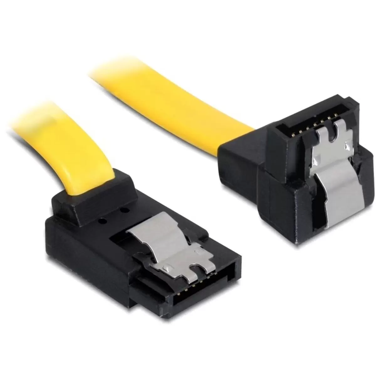 DELOCK Cable SATA 6Gb s 30cm up do metal