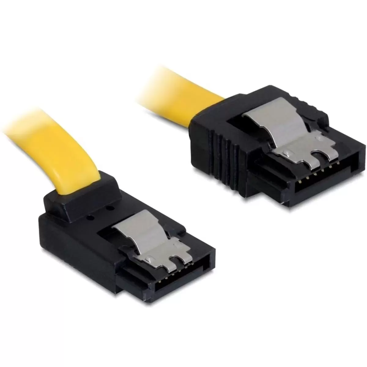 DELOCK Cable SATA 6Gb s 50cm up st metal