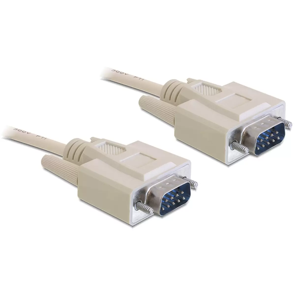 DELOCK Cable Serial SUB-D 9 10m St St