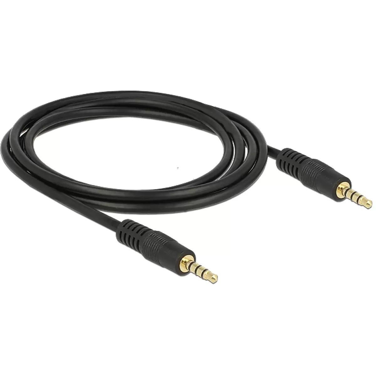 DELOCK Cable Stereo Jack 3.5 mm 4 pin 2m