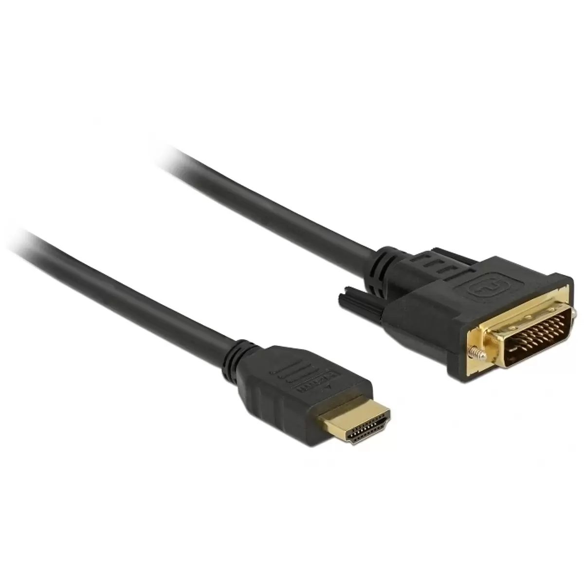 DELOCK HDMI to DVI 24+1 cable 0.5 m
