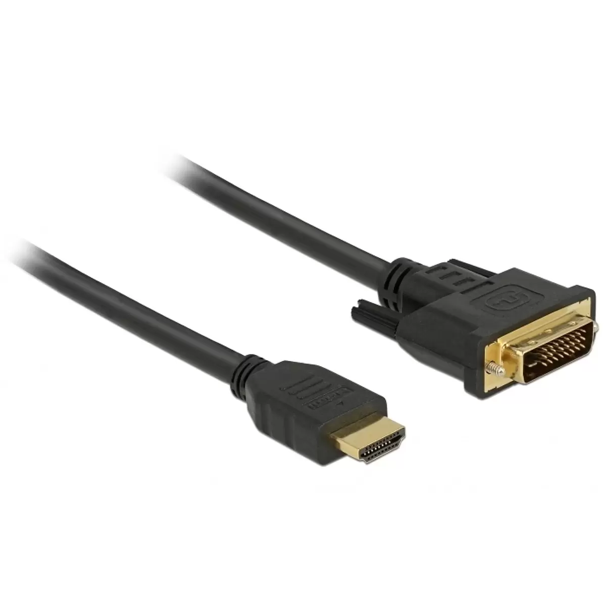DELOCK HDMI to DVI 24+1 cable 2 m