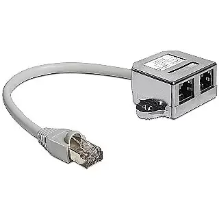 DELOCK RJ45 Port Doppler 1 x RJ45 plug
