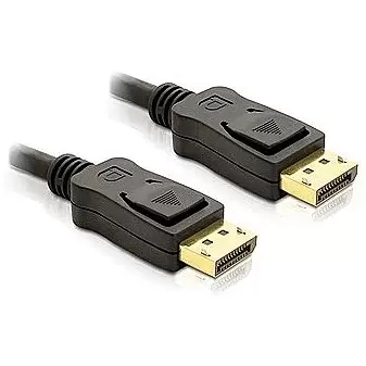 DELOCK cable Displayport St-St. Gold 1m