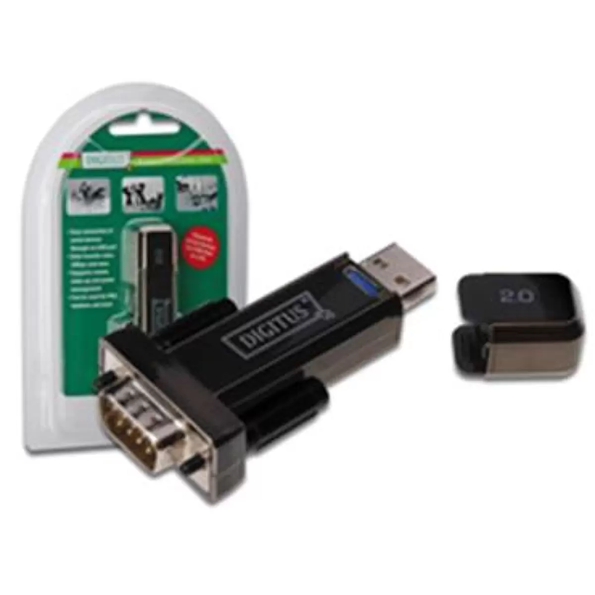 DIGITUS 40x Converter USB2.0 to serial