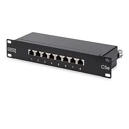 DIGITUS CAT 5e Class D patch panel shiel