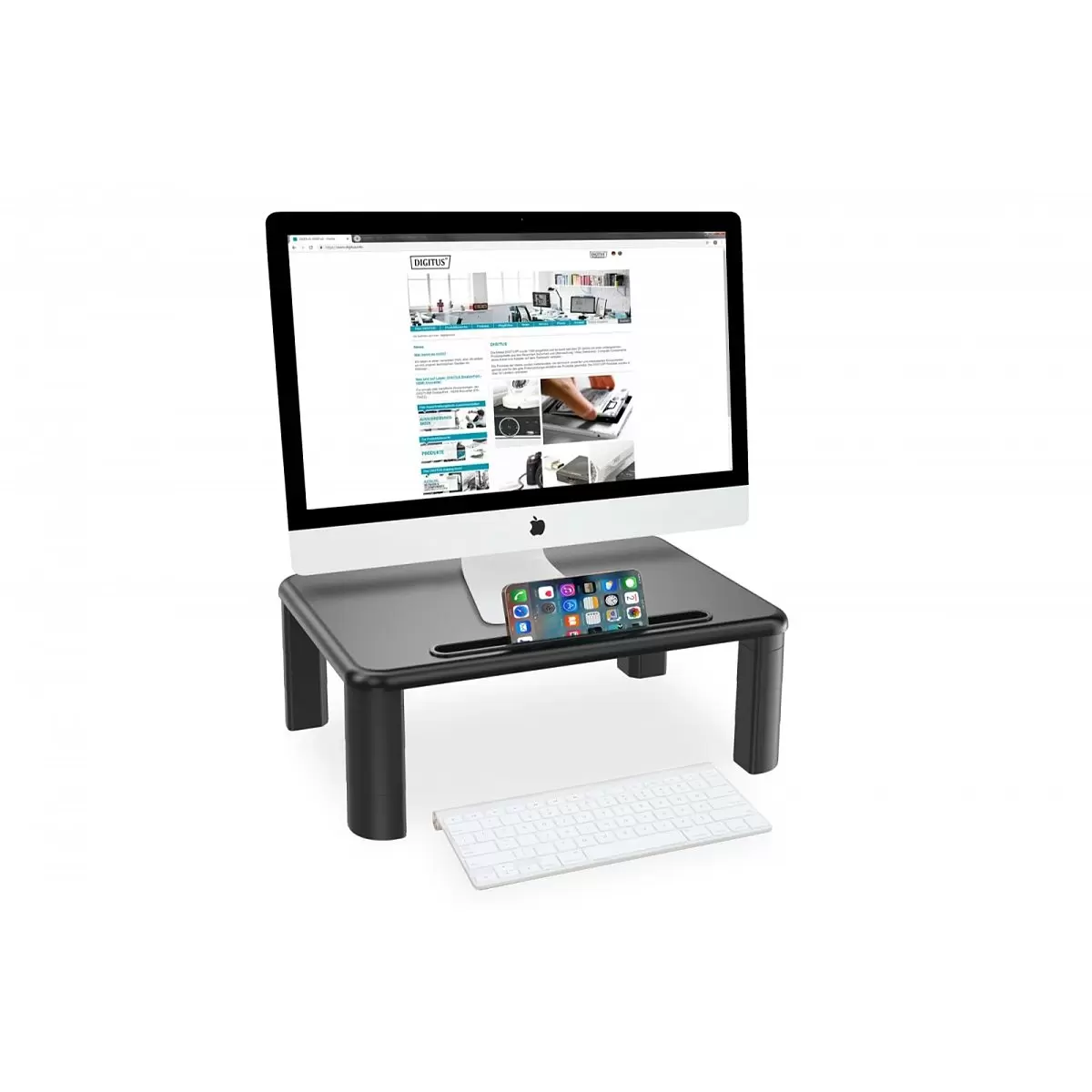 DIGITUS Ergonomic Monitor Riser