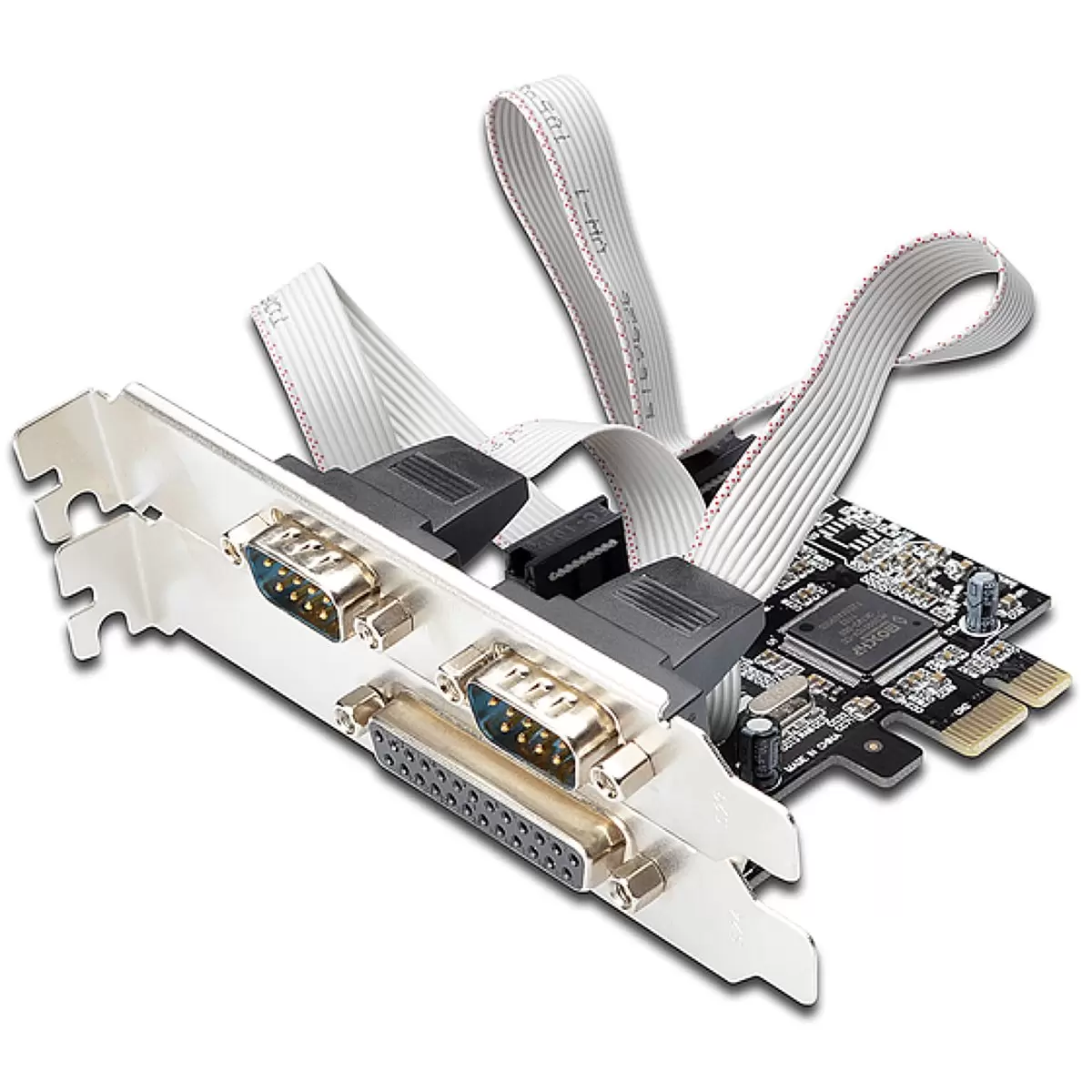 DIGITUS PCIexpress card 2xSer.1xPar.