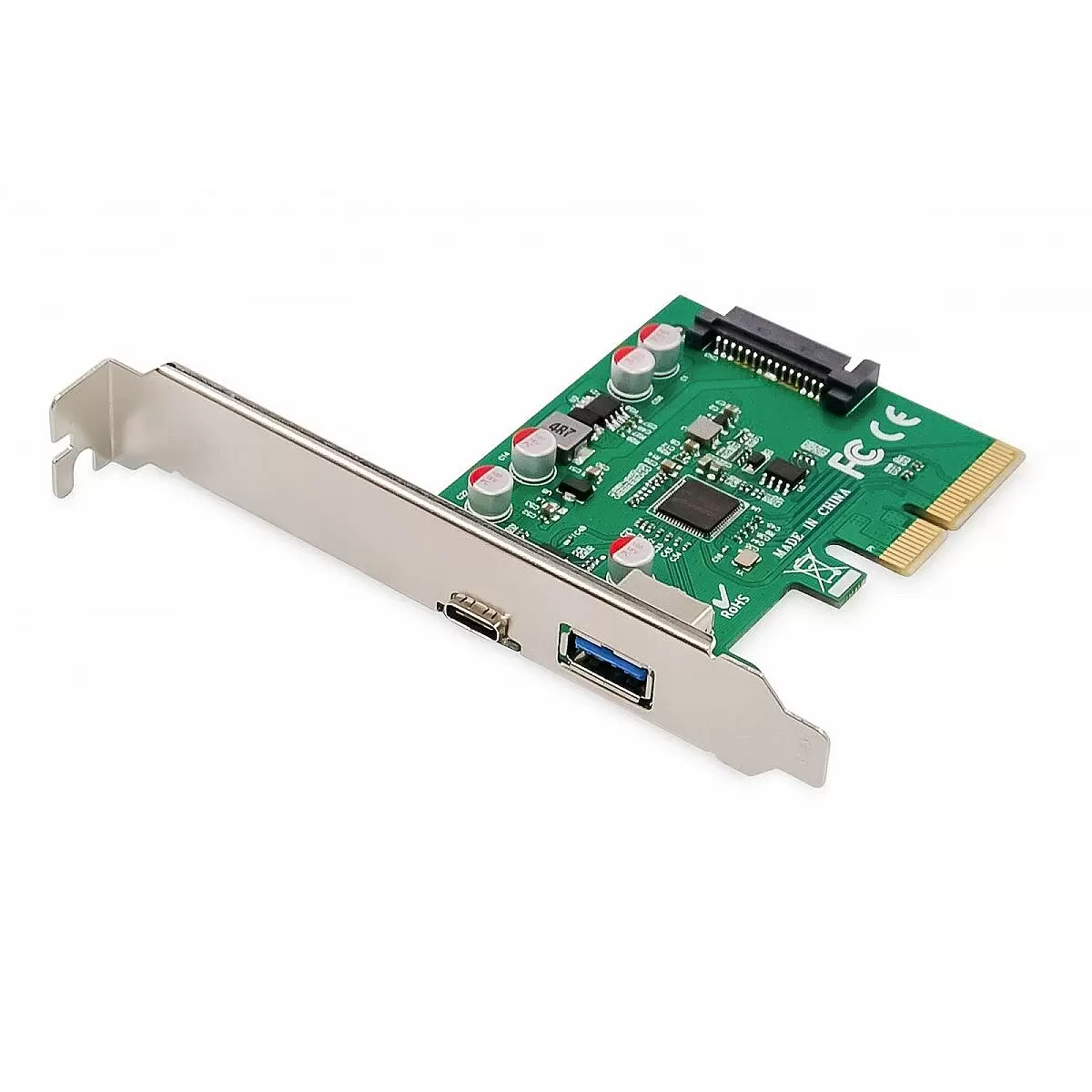 DIGITUS PCIe Card USB Type-C +USB Type-A