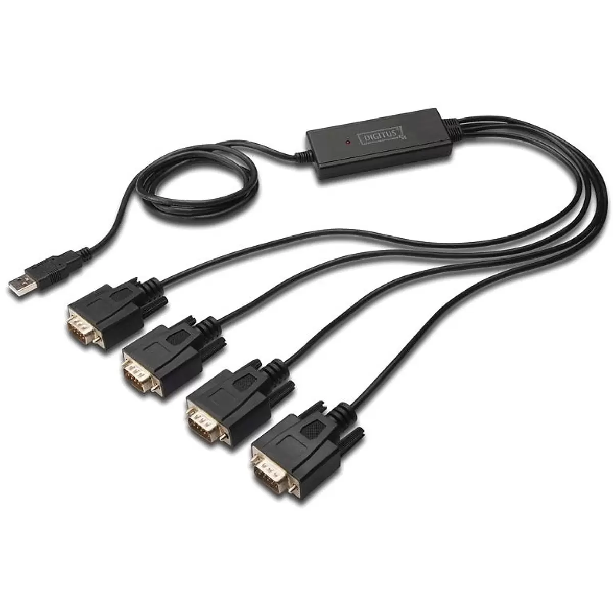 DIGITUS USB 2.0 to RS232x4 Cable 1.5M