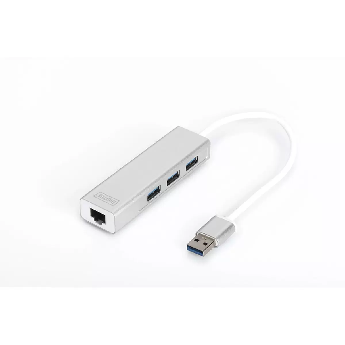 DIGITUS USB3.0 3-Port HUB&GLAN Adapter