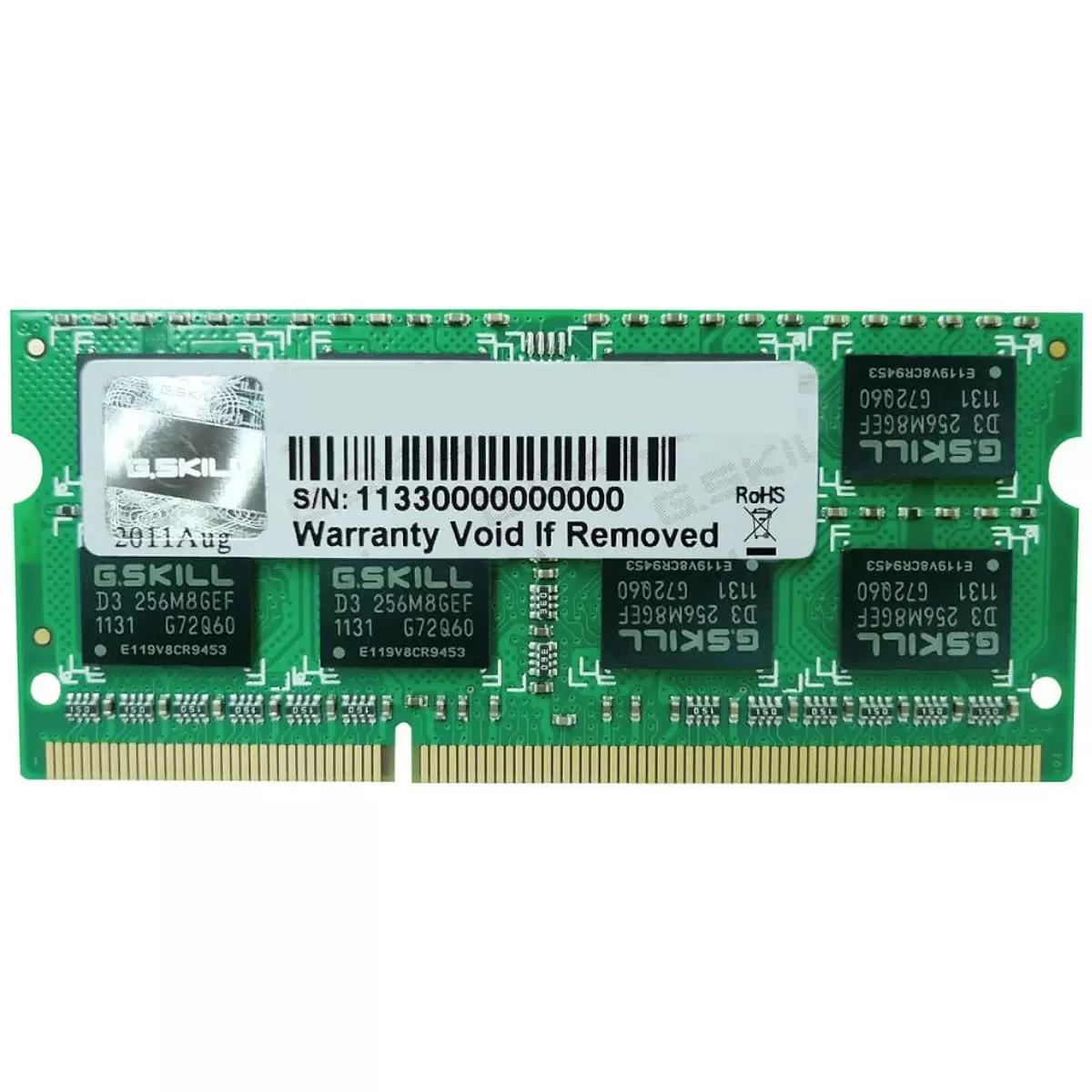 G.SKILL F3-1600C11S-8GSL G.Skill DDR3L 8