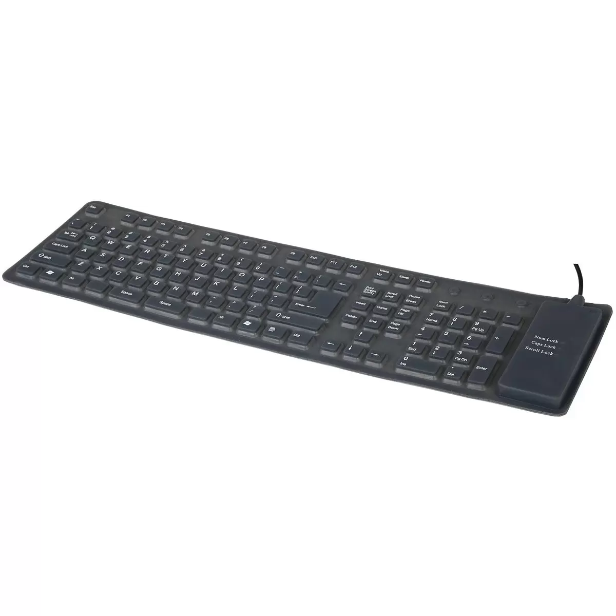 GEMBIRD KB-109F-B Flexible keyboard