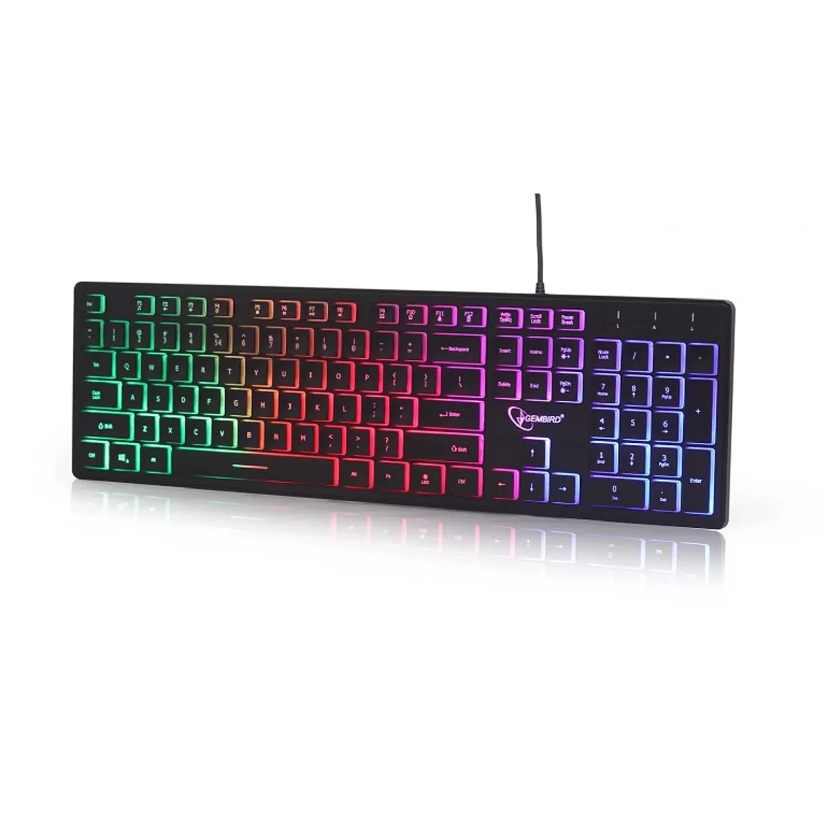 GEMBIRD KB-UML-01 Backlight multimedia