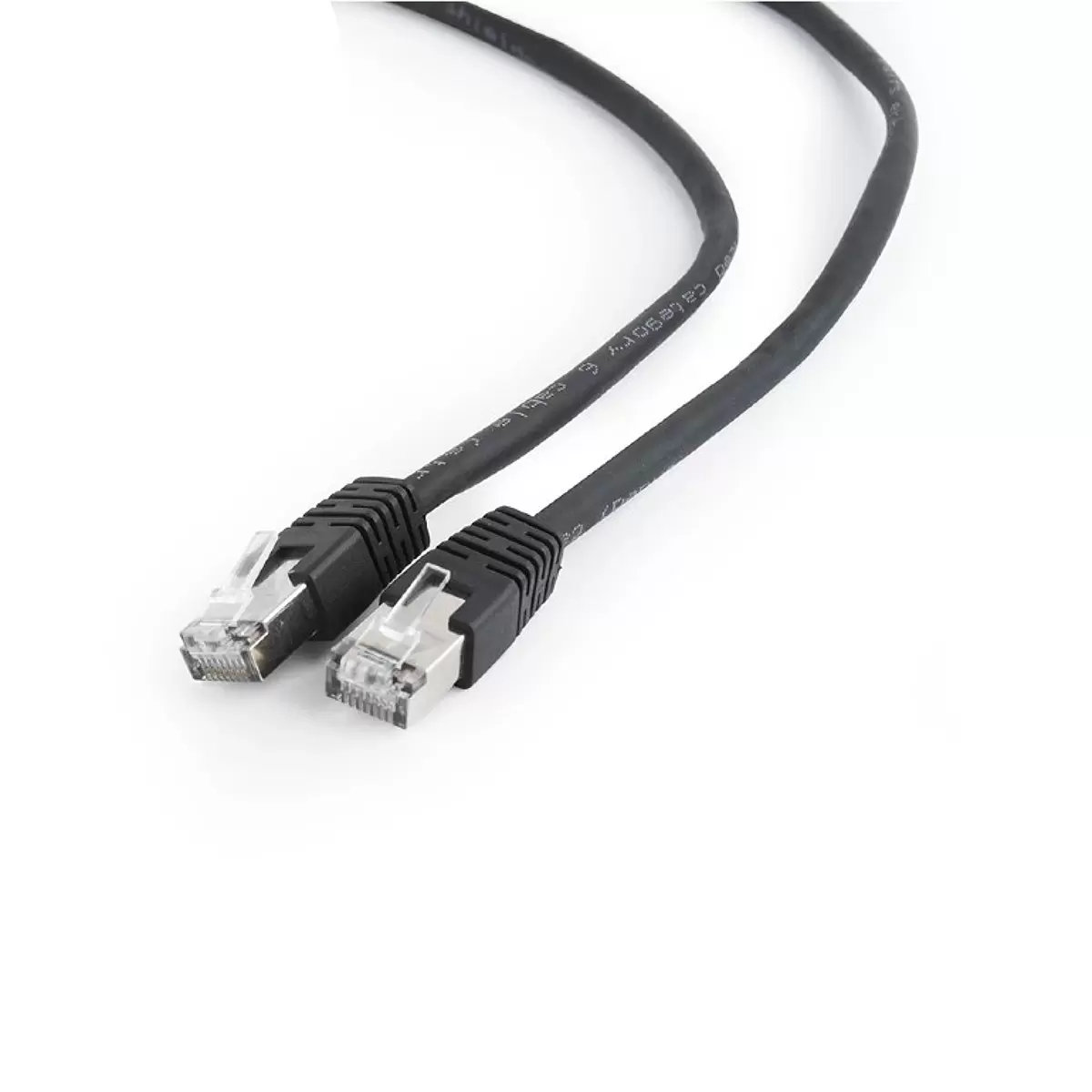GEMBIRD patchcord kat.6 FTP 0.5m black