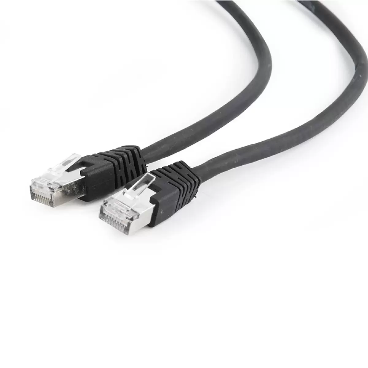 GEMBIRD PP6A-LSZHCU-BK-0.5M patch RJ45