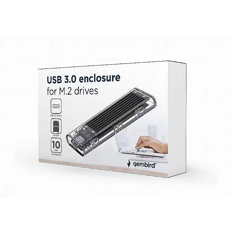GEMBIRD USB 3.1 enclosure for M.2 NVMe