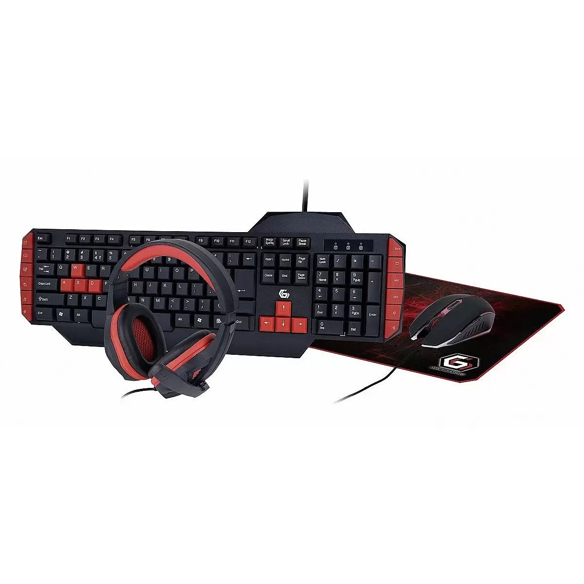 GEMBIRD Ultimate 4-in-1 Gaming kit US