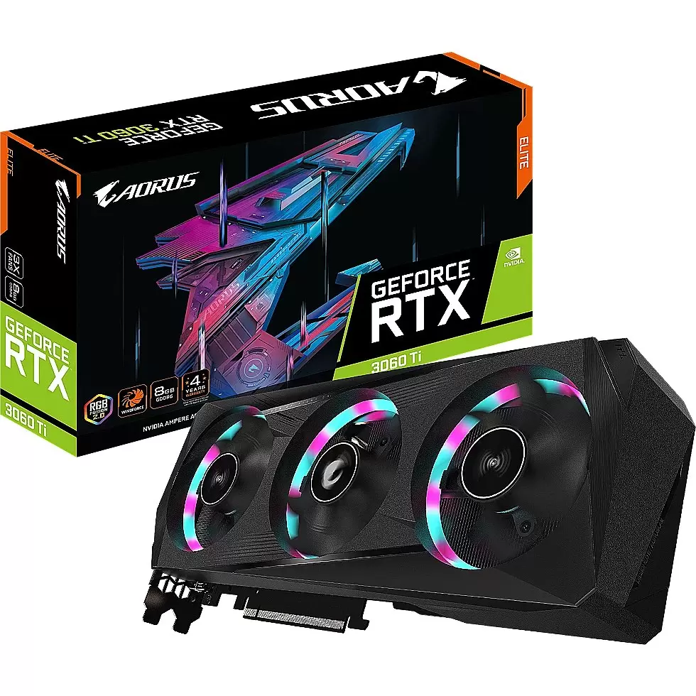 GIGABYTE AORUS GeForce RTX 3060 Ti 8GB