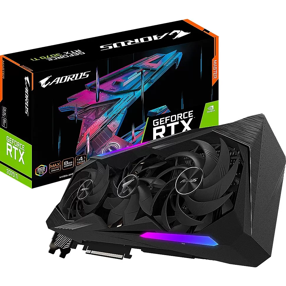 GIGABYTE AORUS GeForce RTX 3070Ti MASTER