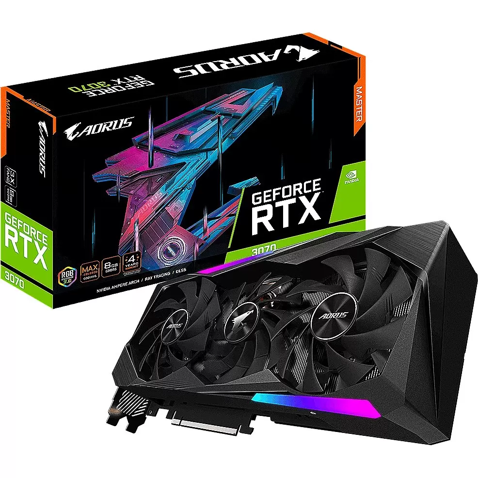 GIGABYTE AORUS RTX 3070 MASTER 8GB