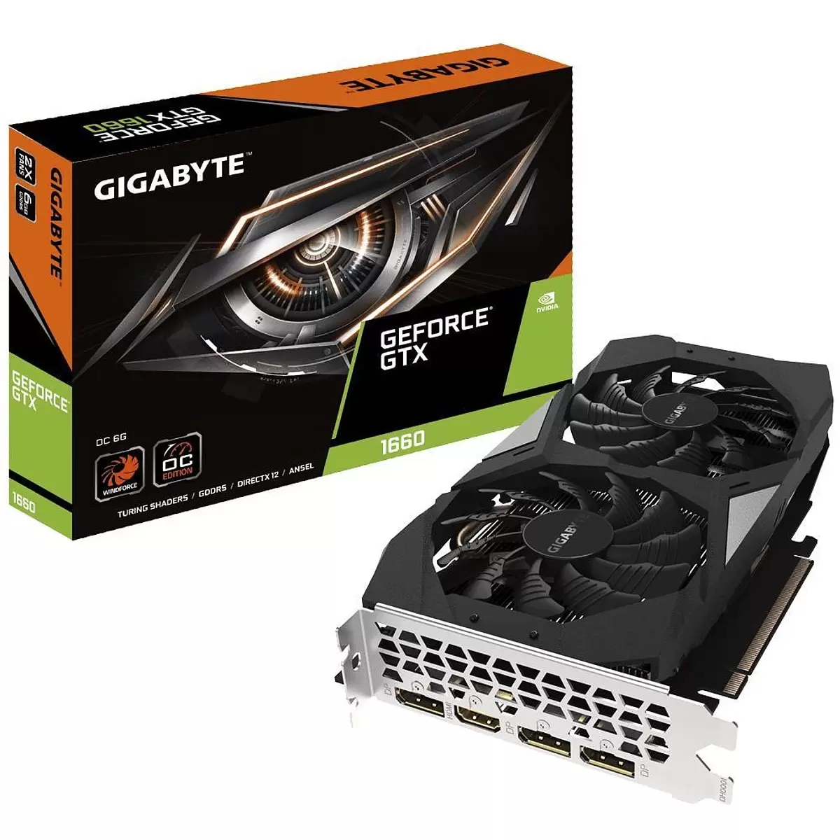 GIGABYTE GeForce GTX 1660 OC 6G