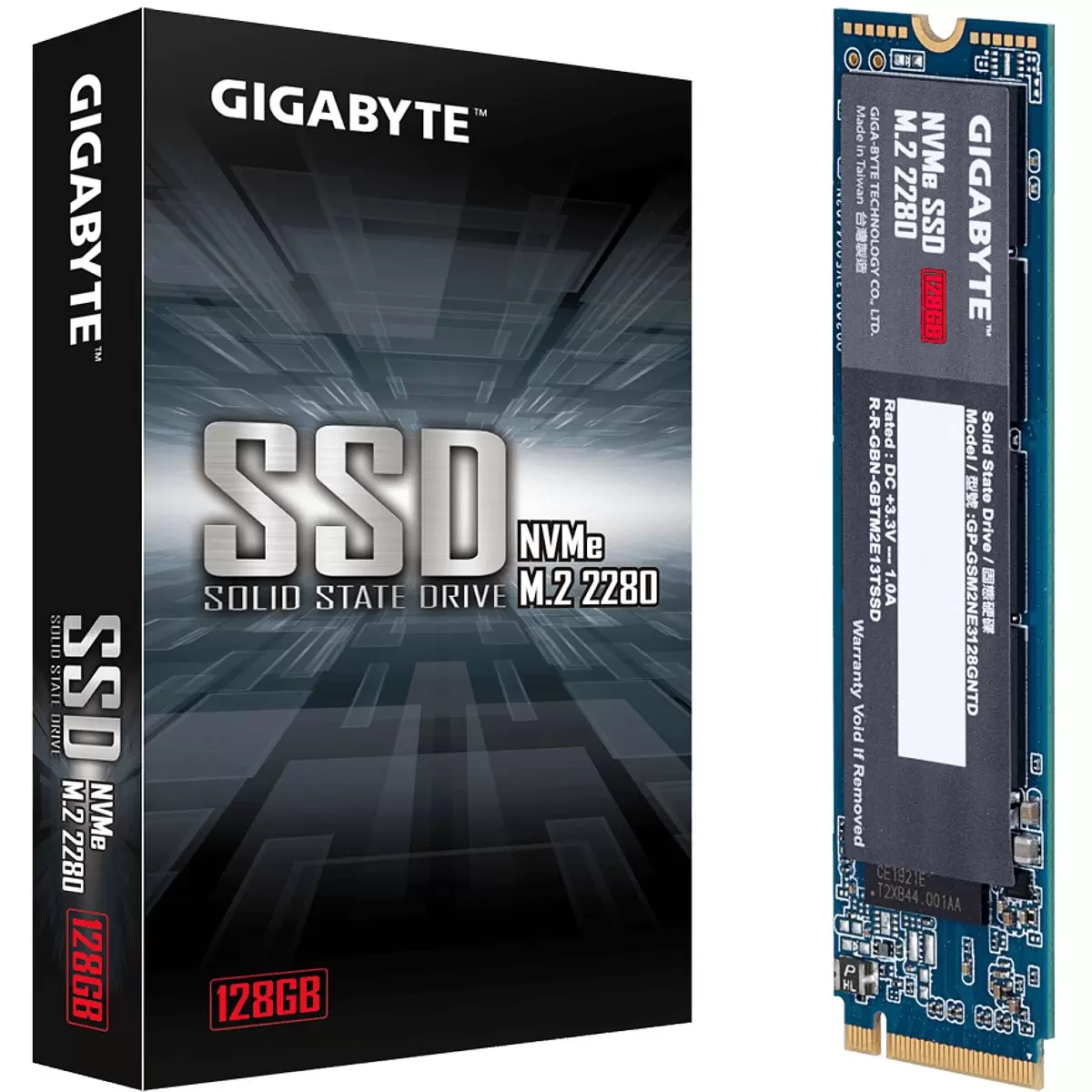 GIGABYTE NVMe SSD 128GB