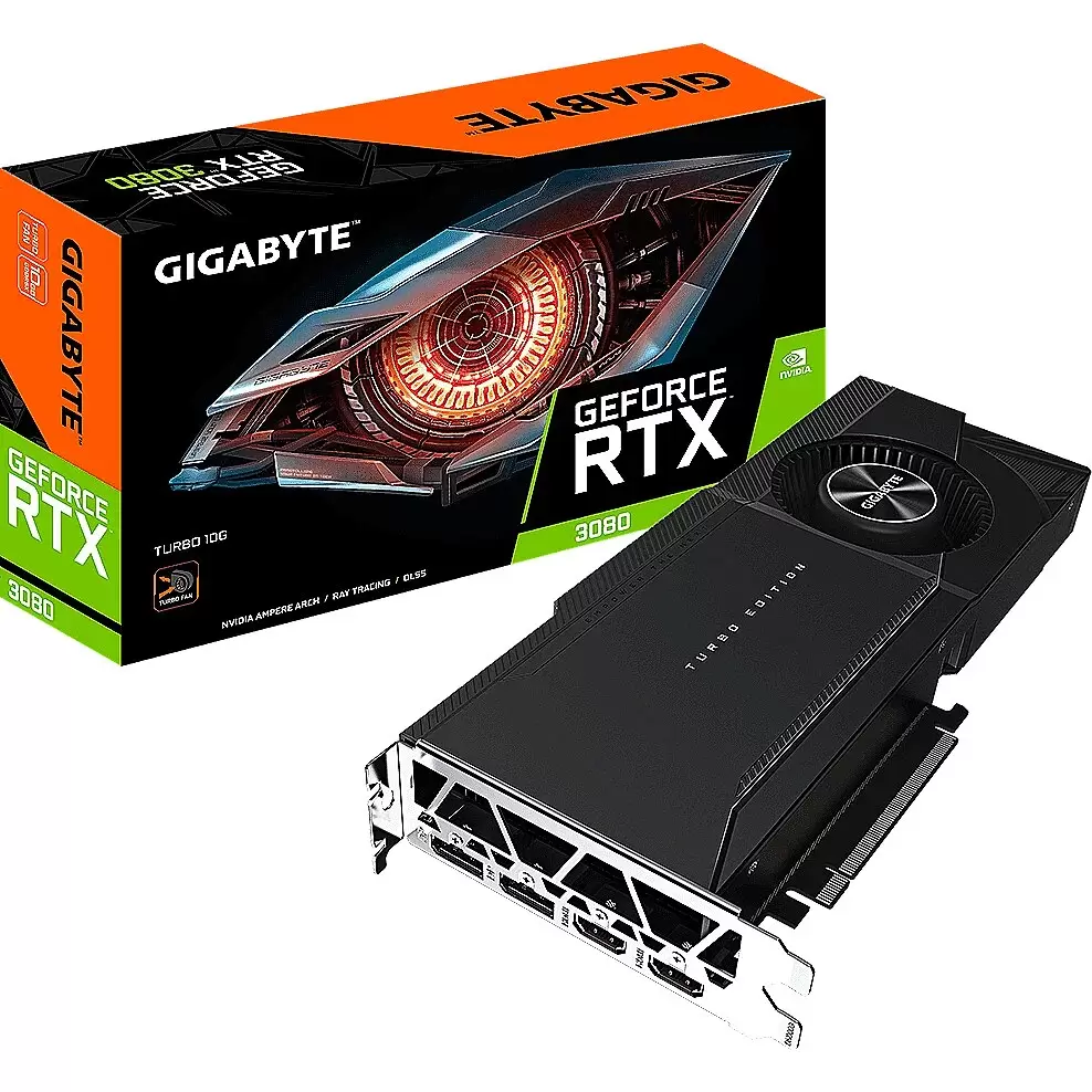 GIGABYTE RTX 3080 TURBO 10GB GDDR6
