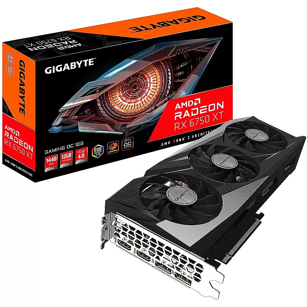 GIGABYTE RX6750 XT GAMING OC 12GB