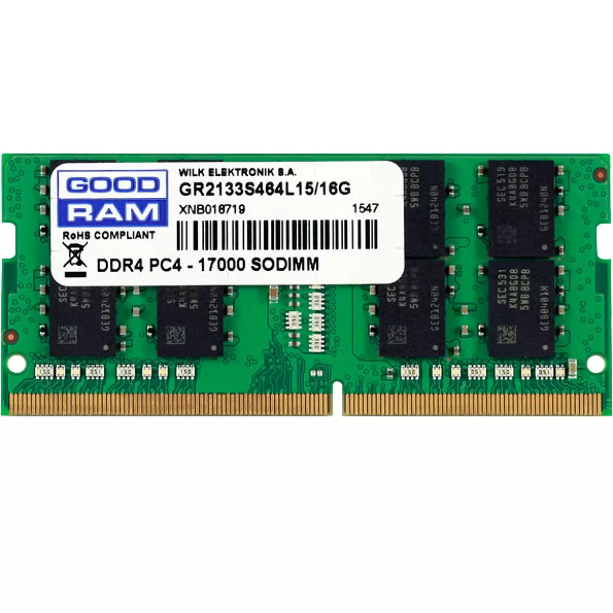 GOODRAM GR2400S464L17S 8G DDR4 8GB