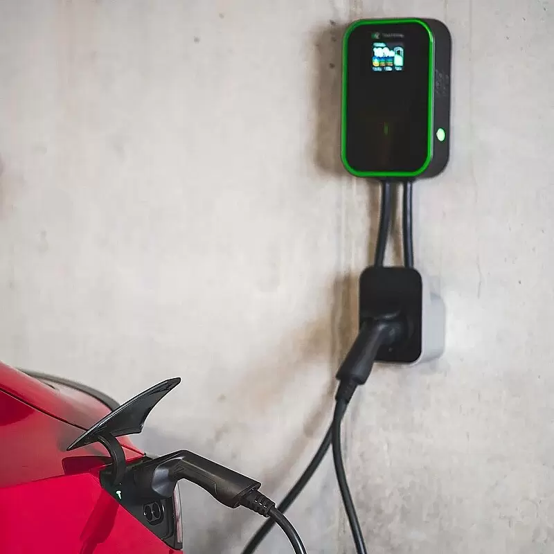 GREENCELL Wallbox with Type 2 socket
