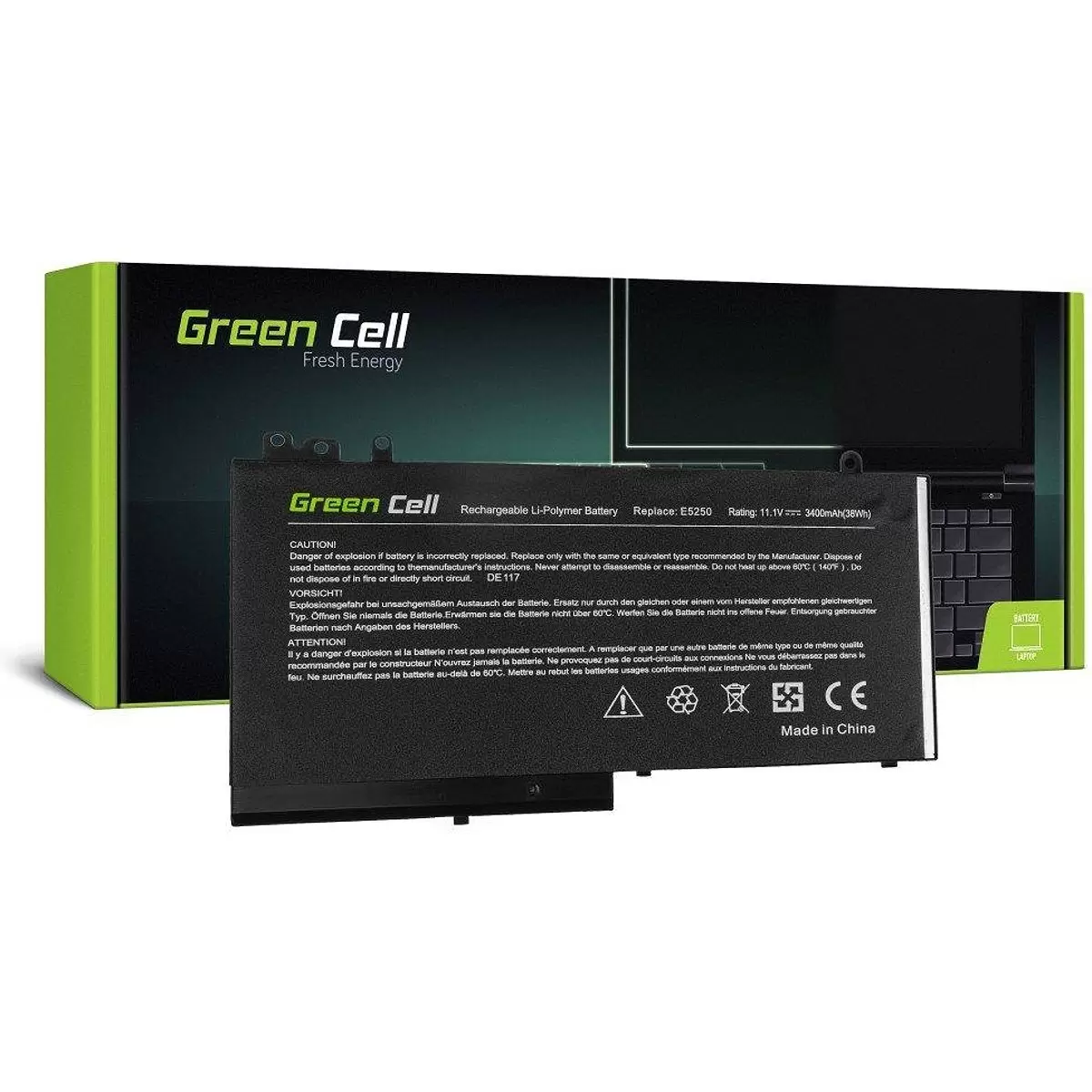 GREENCELL DE117 Battery RYXXH