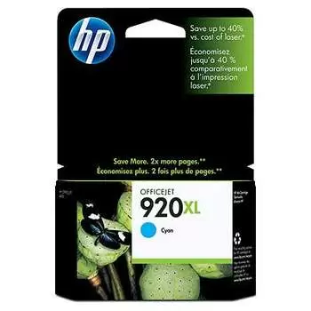 HP 920XL ink cyan  DE   EN   FR 