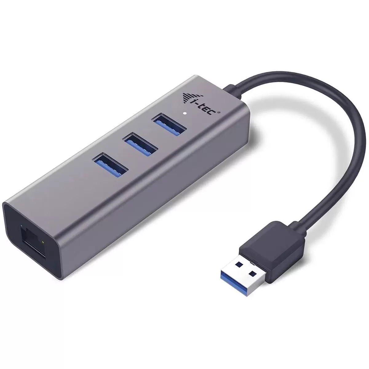 I-TEC USB 3.0 Metal HUB 3 Port Giga Lan