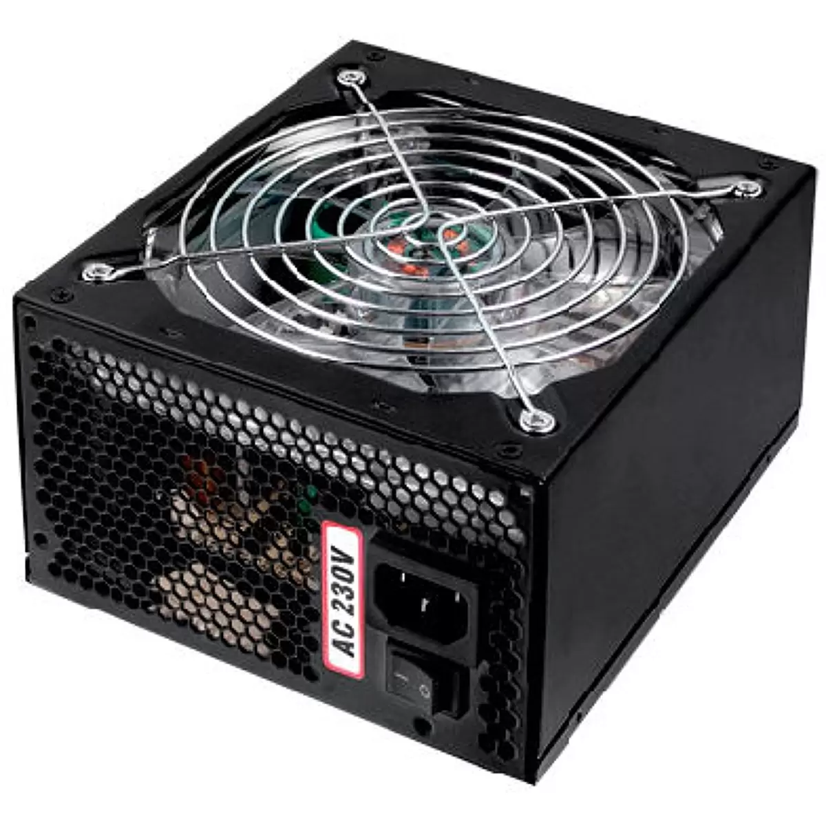 IBOX CUBE II 600W APFC 12CM FAN BLACK