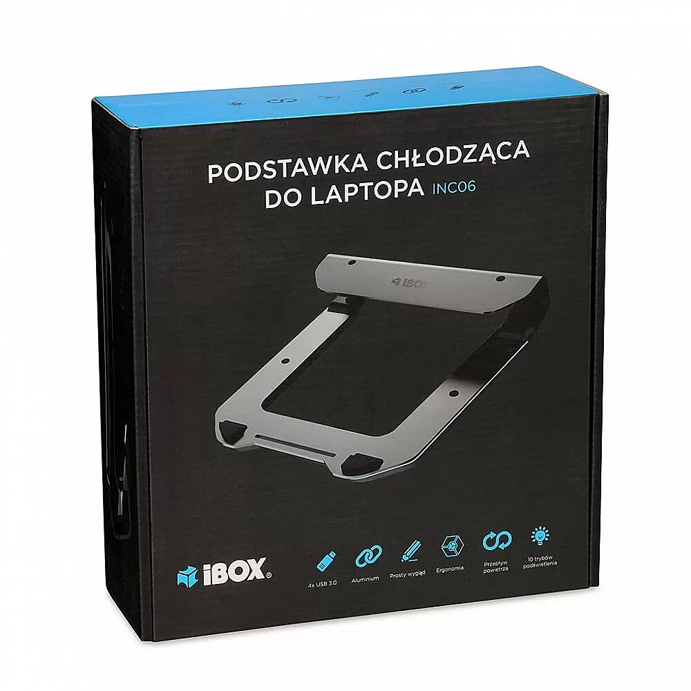 IBOX NC06 COOLING STAND FOR NOTEBOOKS