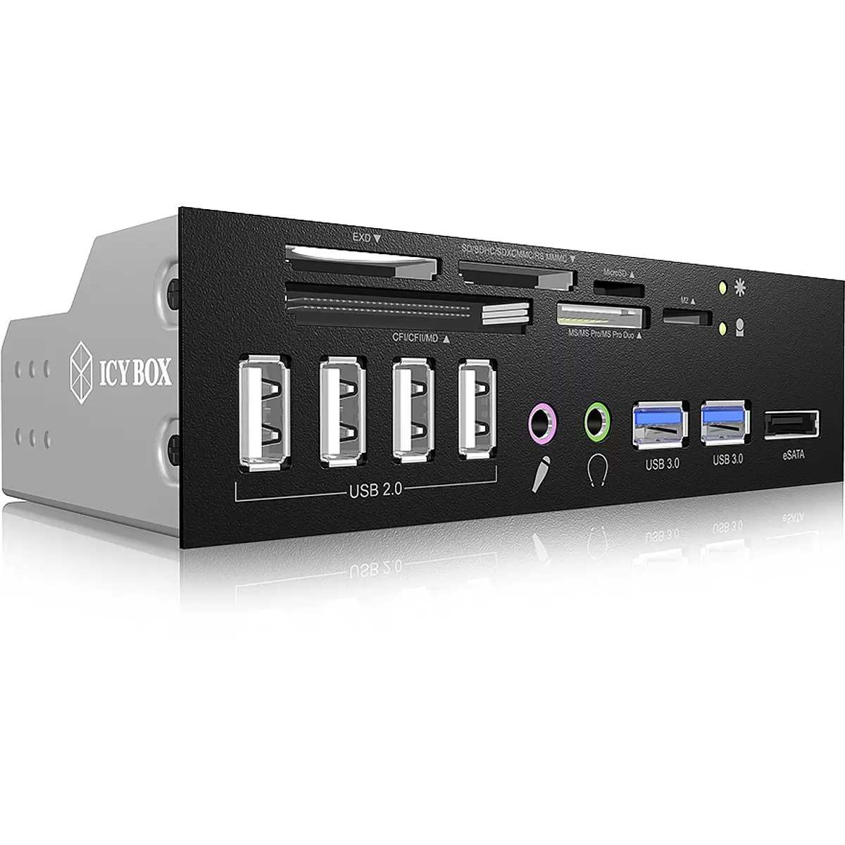 ICY BOX IB-863a-B Card Reader with multi