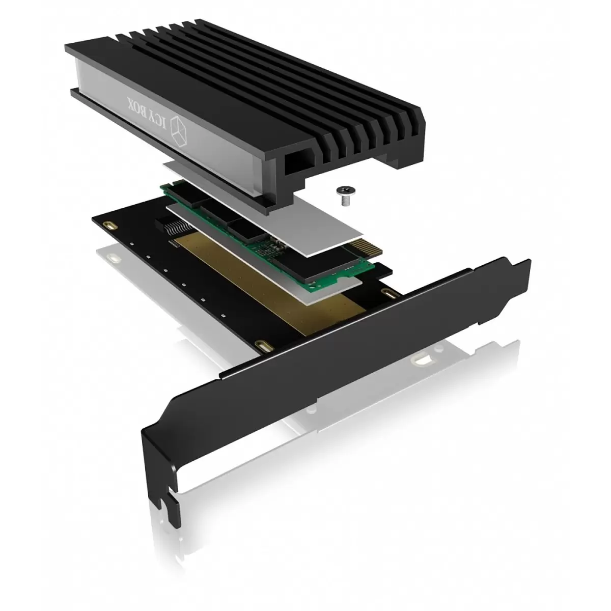 ICY BOX IB-PCI214M2-HSL PCIe extension