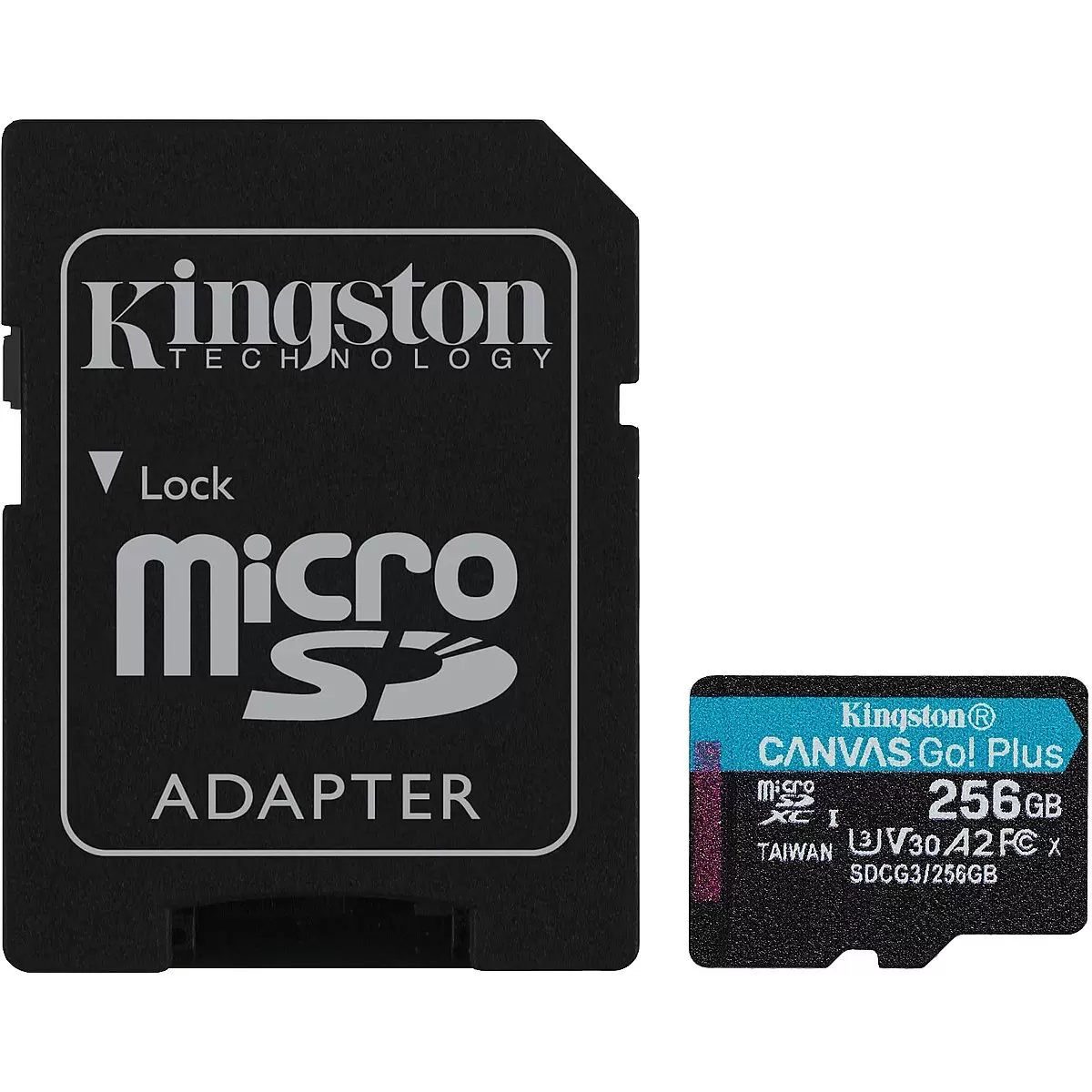 KINGSTON 256GB microSDXC Canvas Go Plus