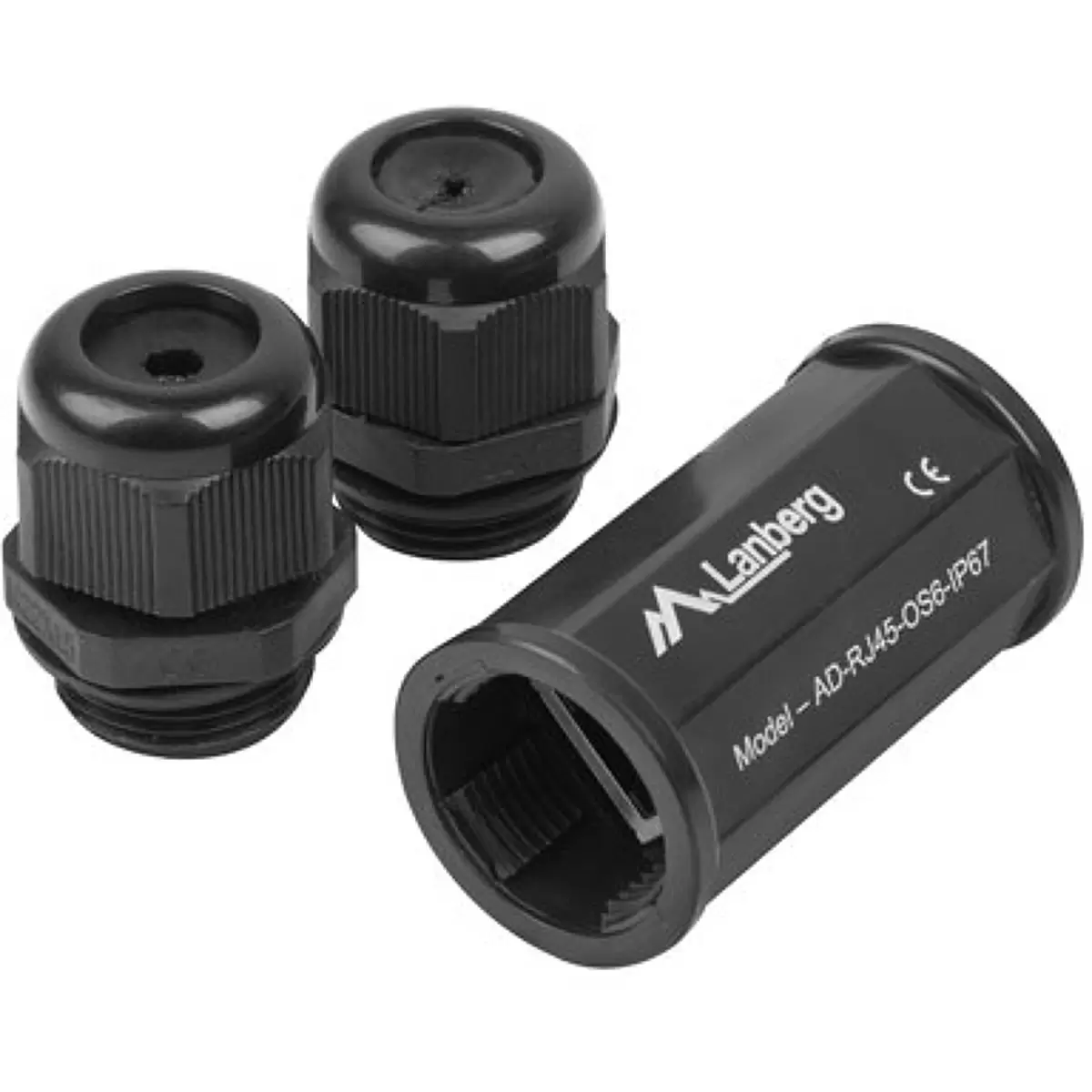 LANBERG AD-RJ45-OS6-IP67 inline coupler