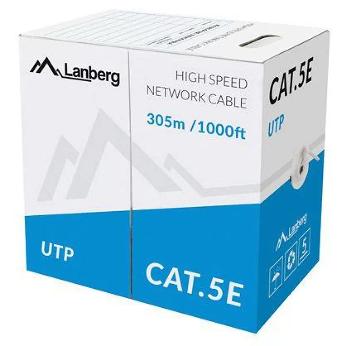 LANBERG LCU5-10CC-0305-S UTP solid cable