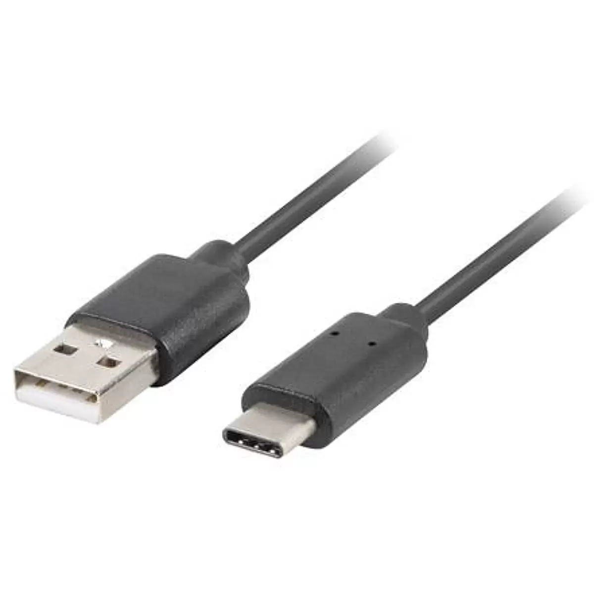 LANBERG cable USB-A M M 2.0 0.5m black