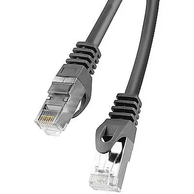 LANBERG patchcord cat.5e FTP 20m black