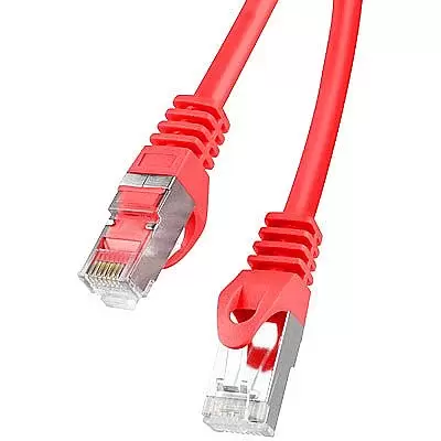 LANBERG Patchcord cat.6 1m FTP red
