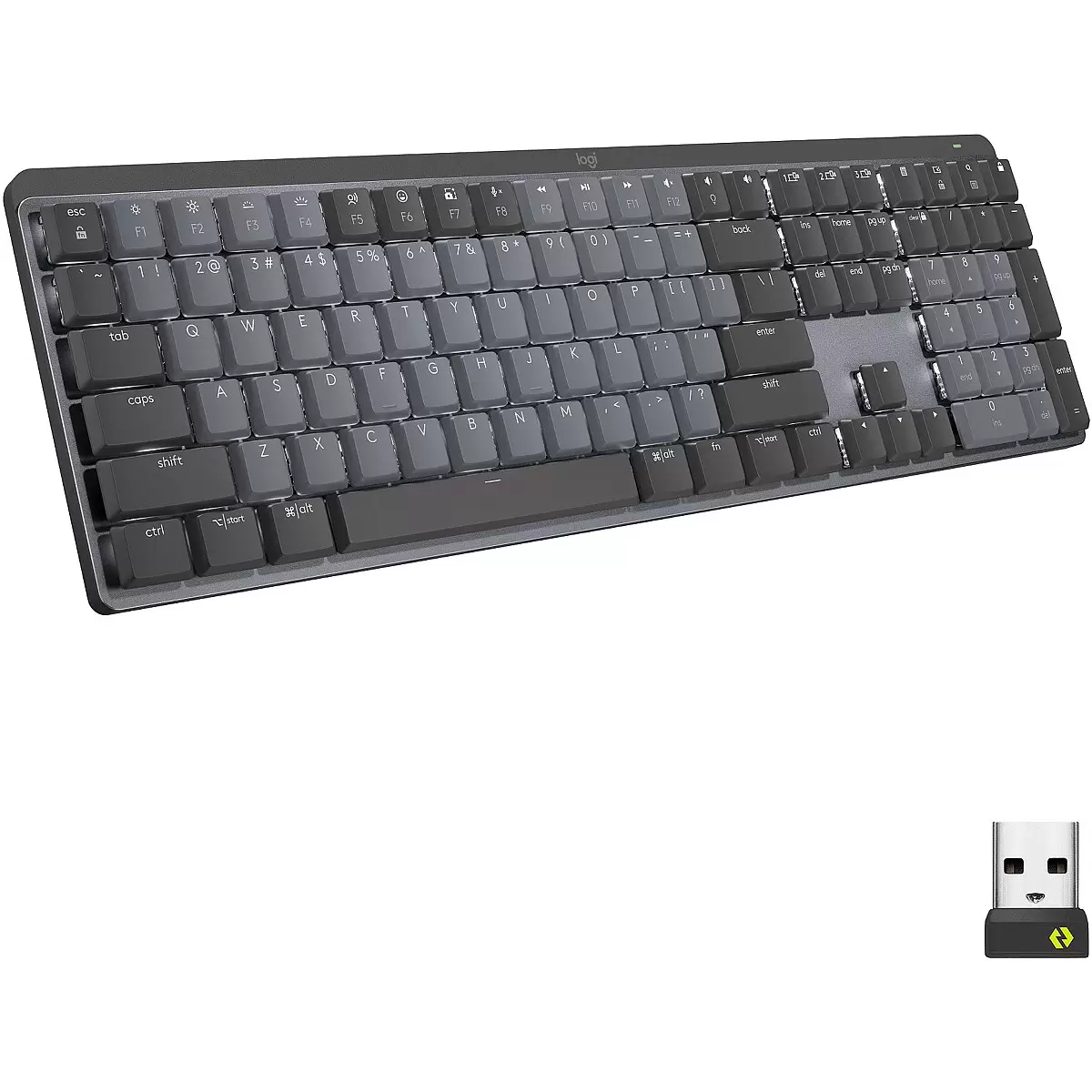 LOGI MX Mech Wl Illu Perf Kbd GRAPH  US 