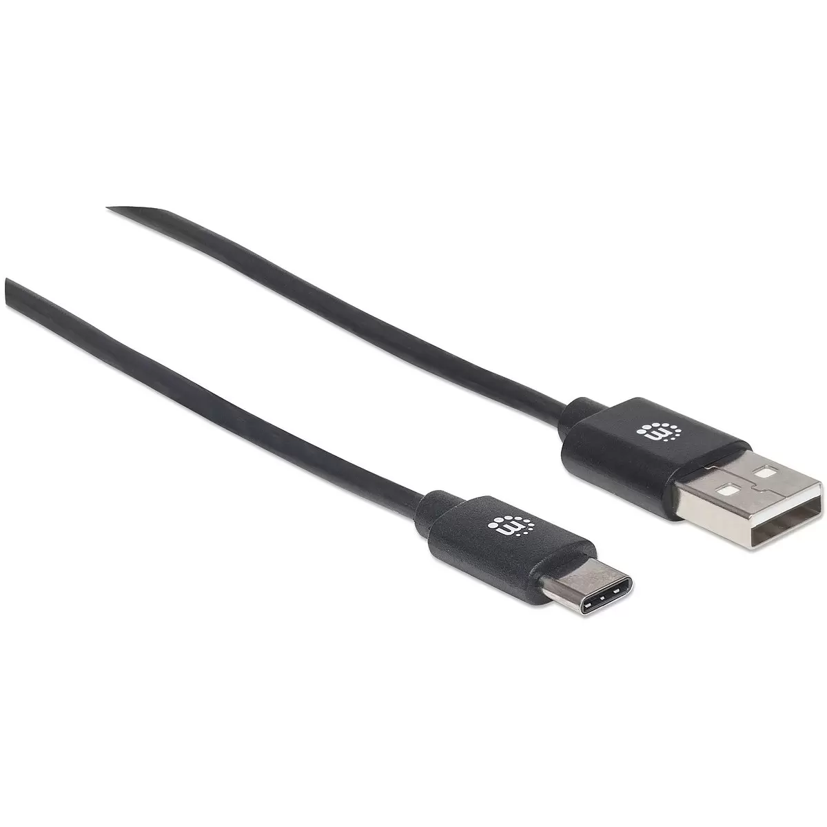 MH USB Cable A- C-Male 1m black