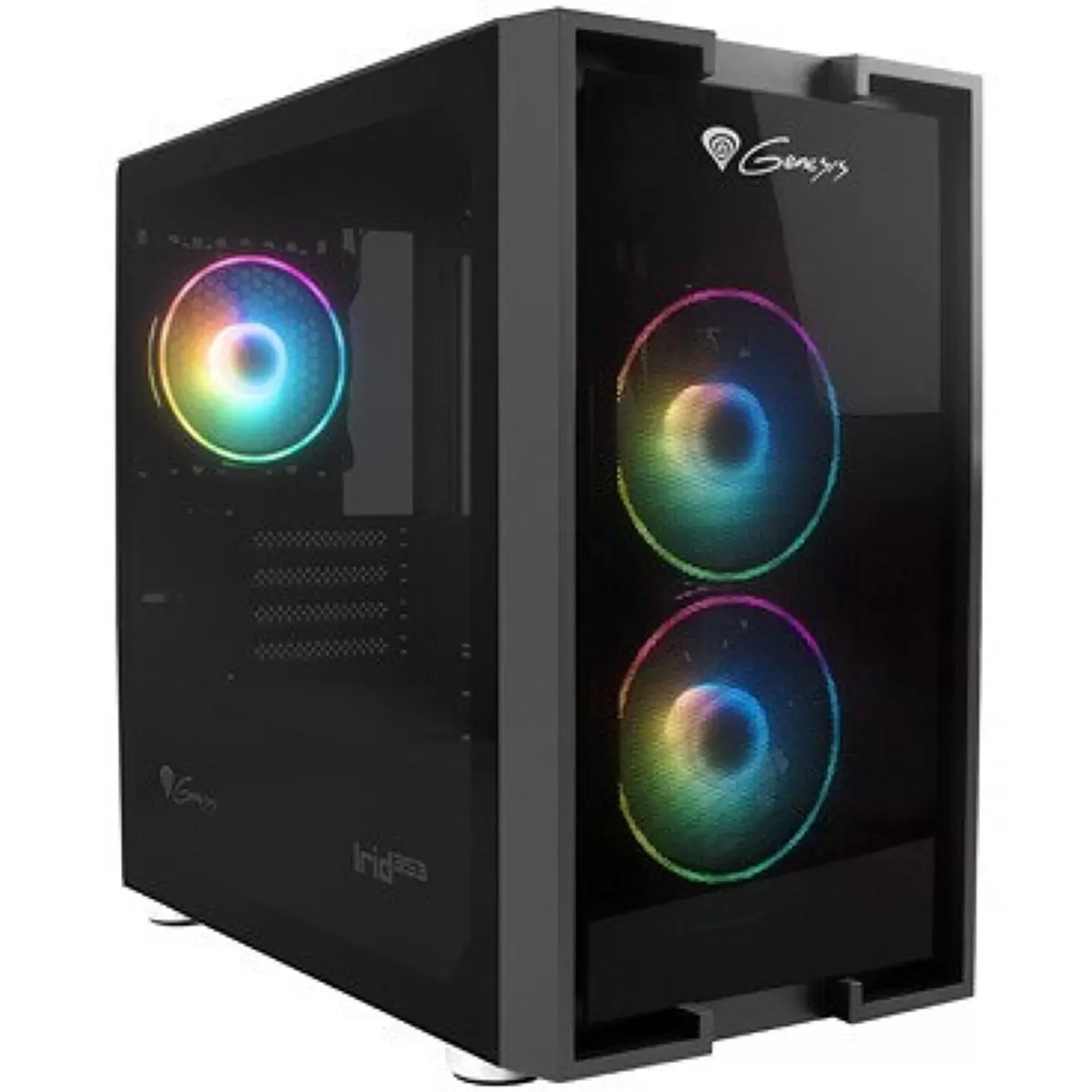 NATEC Genesis PC case Irid 353